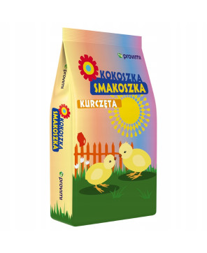 KOKOSZKA SMAKOSZKA Kurczęta 1 pasza dla kurcząt od 1 dnia 10kg