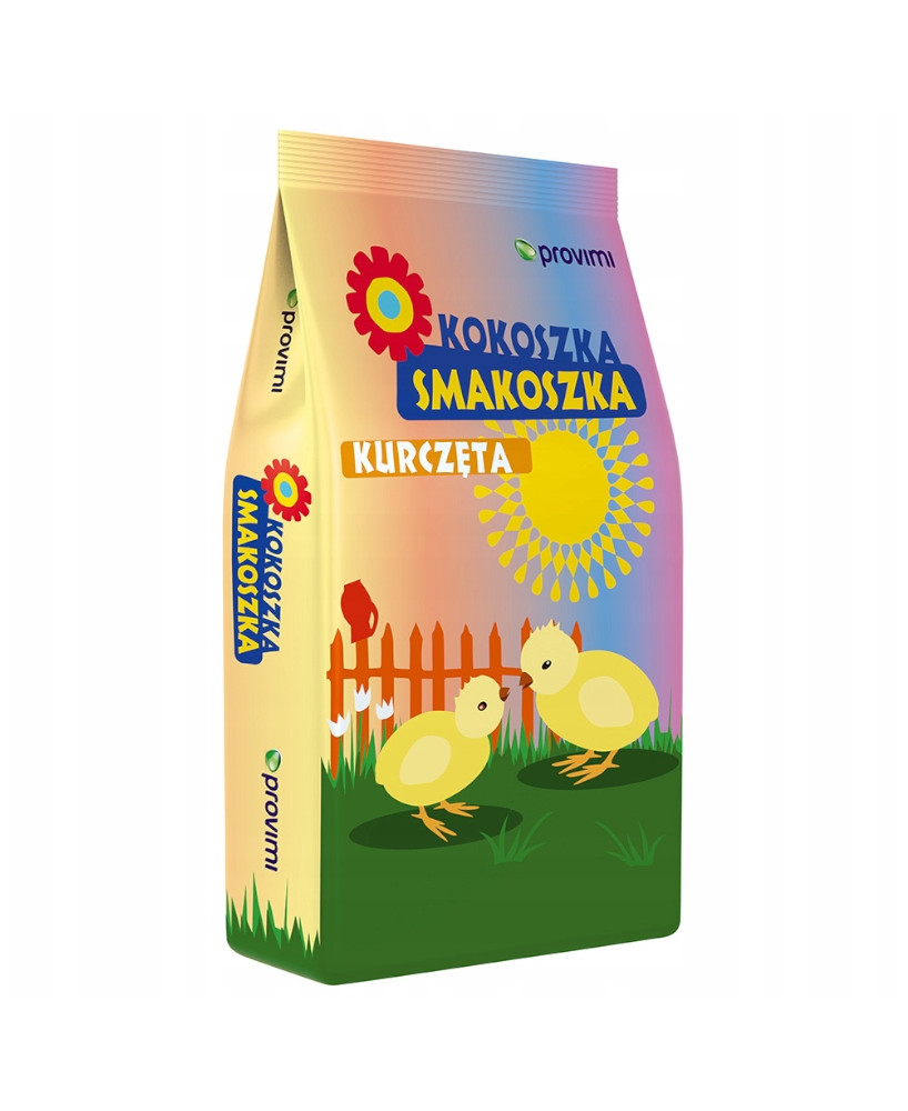 KOKOSZKA SMAKOSZKA Kurczęta 1 pasza dla kurcząt od 1 dnia 10kg