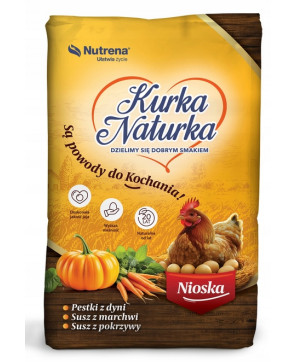 KURKA NATURKA SYPKA PASZA DLA KUR NIOSKA NUTRENA 25kg