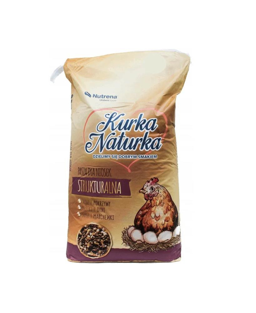 Kurka Naturka Pasza Karma strukturalna dla drobiu Nutrena 25 kg