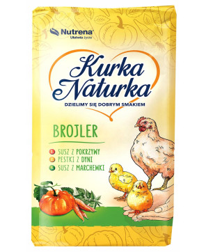 KURKA NATURKA NUTRENA BROJLER PASZA BROJLERY od 1 do 21 dnia NUTRENA 25KG