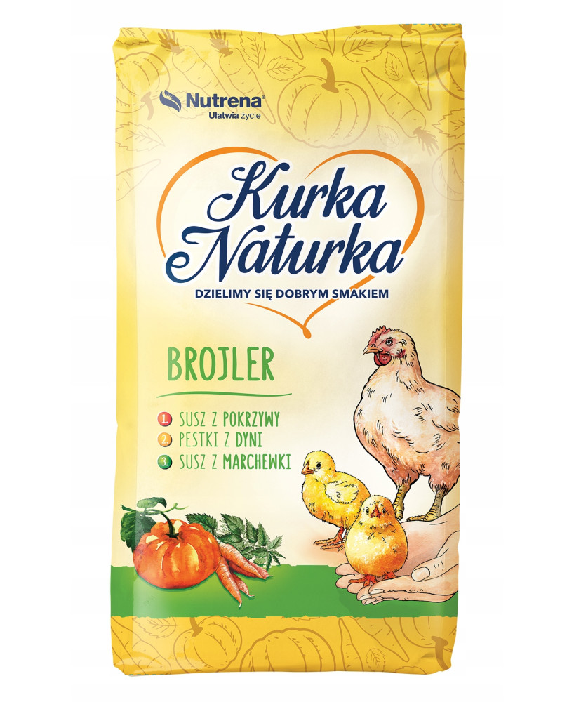 Kurka Naturka Brojler super 2 pasza karma kruszonka 25 kg