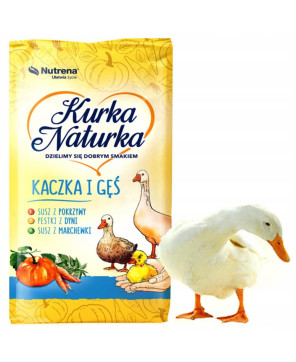 Kurka Naturka kaczka i gęś 2 pasza karma Nutrena 25 kg