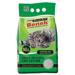 Super Benek Zielony Las 10L Żwirek Dla Kota Standard Line