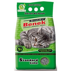 Super Benek Zielony Las 10L Żwirek Dla Kota Standard Line