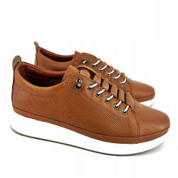 MODO SNEAKERSY PÓŁBUTY DAMSKIE SKÓRA NATURALNA LICO R41