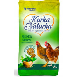 KURKA NATURKA KRUSZONKA PASZA DLA KUR NIOSKA NUTRENA 20kg