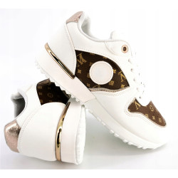 ADIDASY DAMSKIE SNEAKERSY BIAŁO ZŁOTE R38